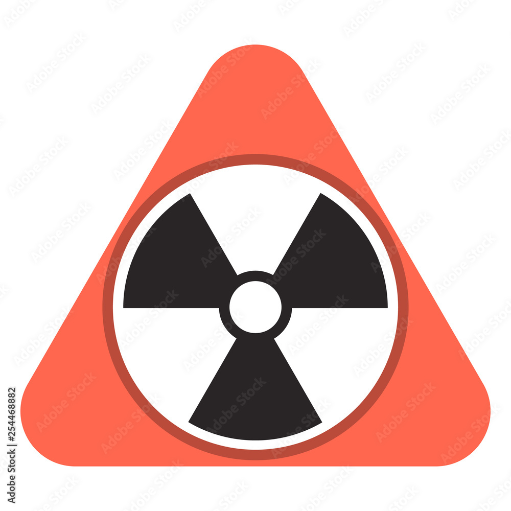 Radon gas icon. Cartoon of radon gas vector icon for web design isolated on white background Radon gas icon. Cartoon of radon gas vector icon for web design isolated on white background