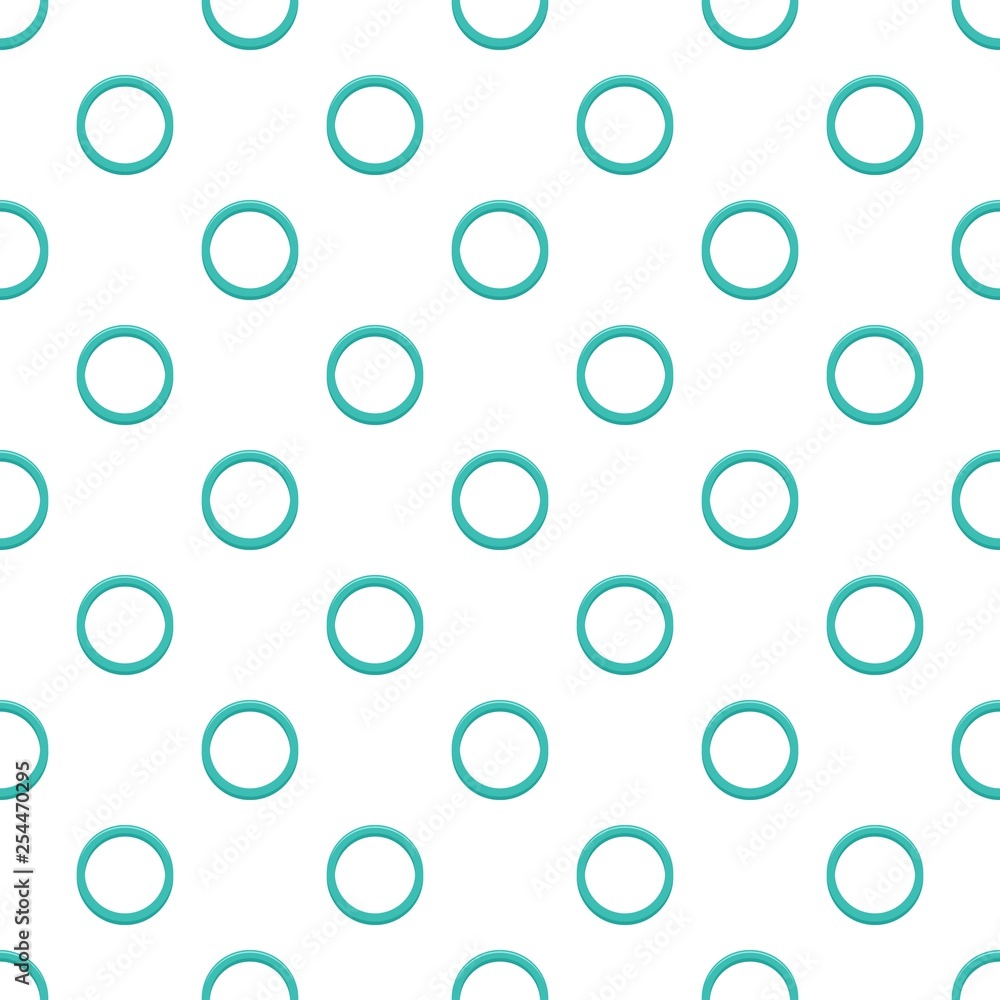 Hormonal ring pattern seamless vector repeat for any web design