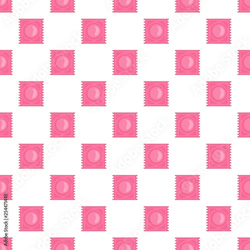 Latex condom pattern seamless vector repeat for any web design