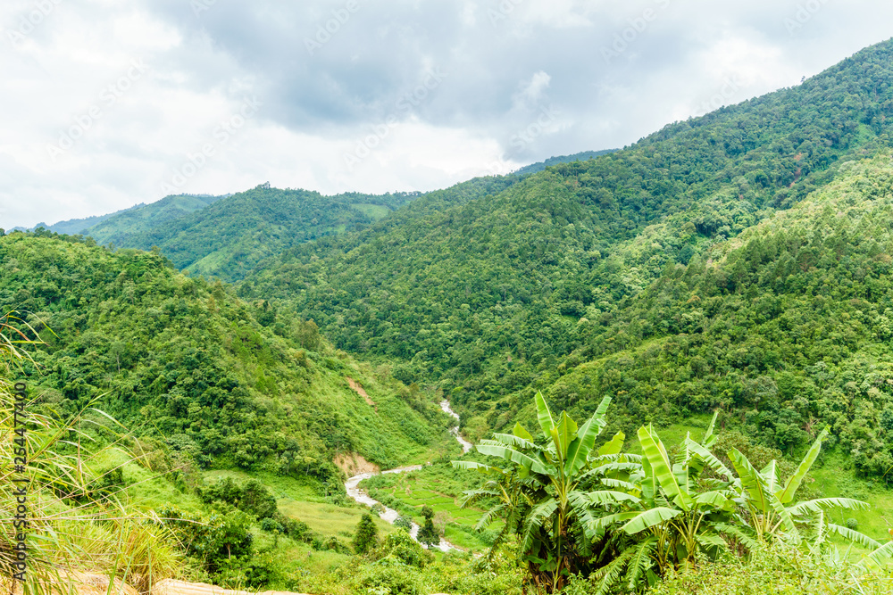 Mountain river. The Province Of Xieng Khouang. Laos. Mountain river. The Province Of Xieng Khouang. Laos.