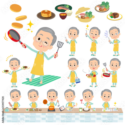 patient old men_cooking
