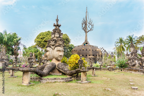 Buddha Park. Vientiane. Laos.