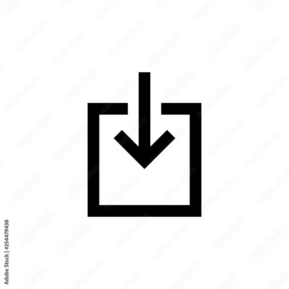 Download icon vector. Downloading vector icon Download icon vector. Downloading vector icon