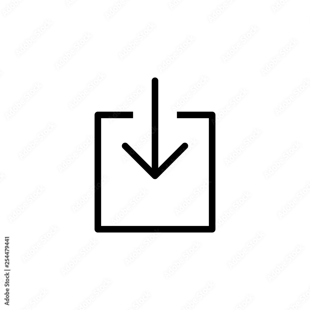 Download icon vector. Downloading vector icon Download icon vector. Downloading vector icon