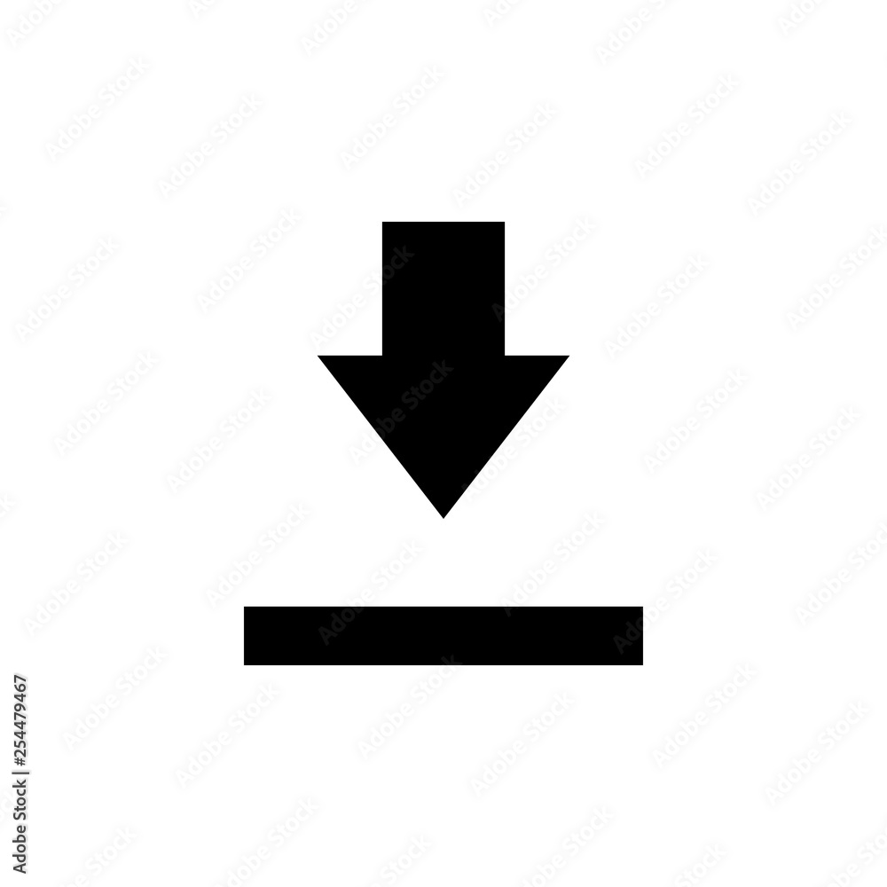 Download icon vector. Downloading vector icon Download icon vector. Downloading vector icon