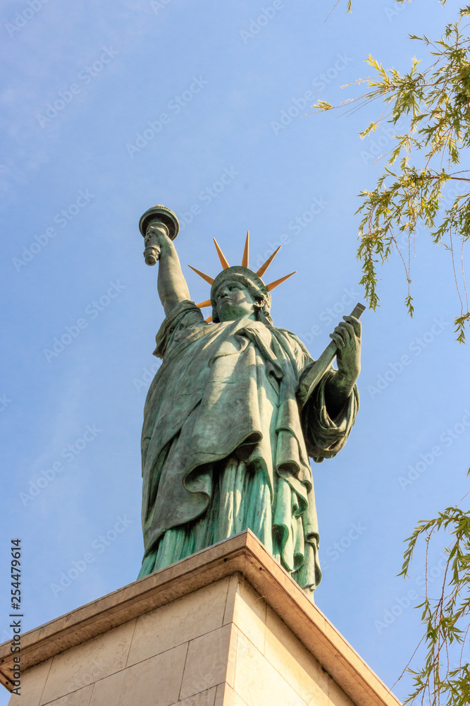 Obraz premium Statue of liberty. Paris. France.