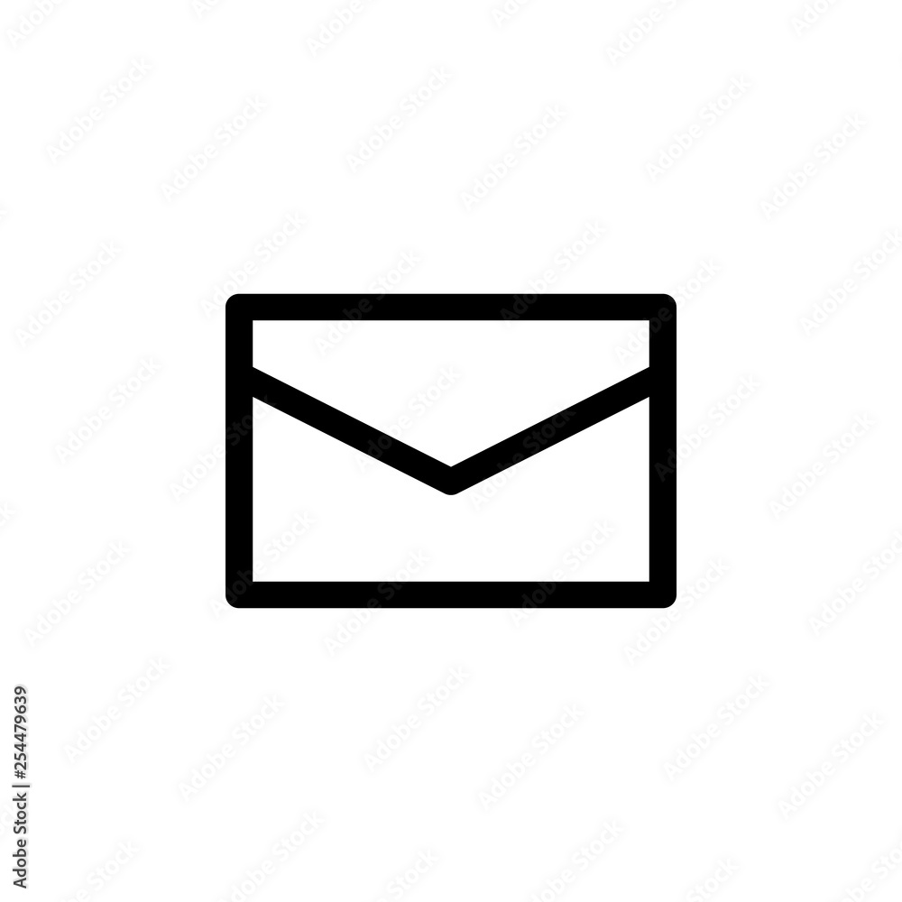 Mail icon vector. E-mail icon. Envelope illustration. Message Mail icon vector. E-mail icon. Envelope illustration. Message