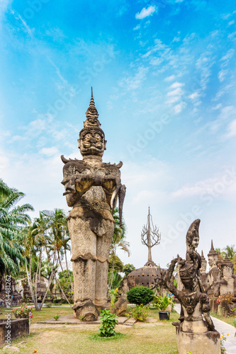 Buddha Park. Vientiane. Laos. photo