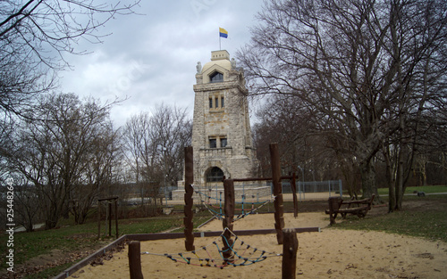 The Bismarcks tower in Weißenfels photo