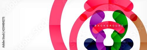 Circular lines design background