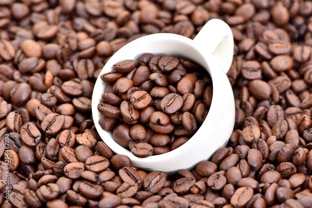 Coffee beans. Beans in a coffee grinder. Hot drink. Coffee beans. Beans in a coffee grinder. Hot drink.