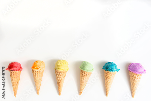 Ice cream for lgbt party photo