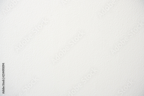 White cement plaster wall background texture.