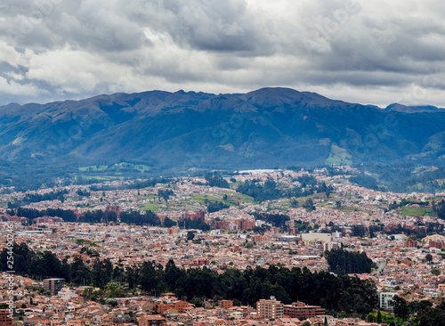 Cuenca Cityscape from Turi View Point, Azuay Province, Ecuador © Karol Kozłowski