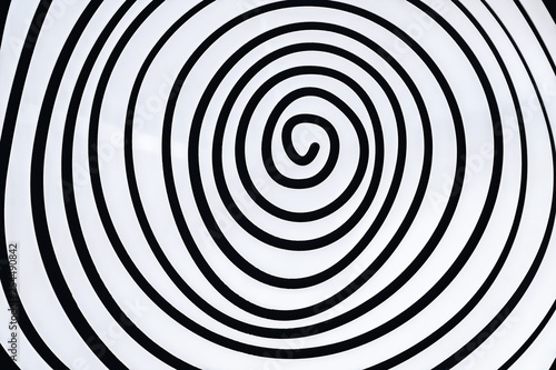 Fototapeta Naklejka Na Ścianę i Meble -  Simple white spiral
