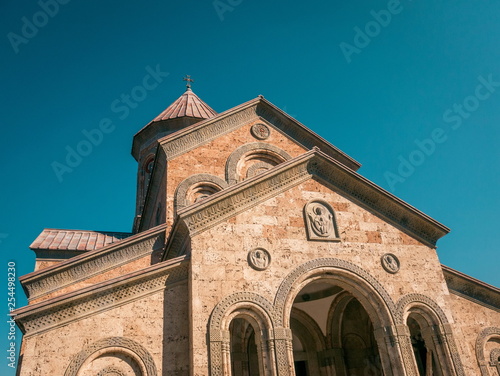 Bodbe monastery. Alazany Valley. Kakheti.Georgia photo