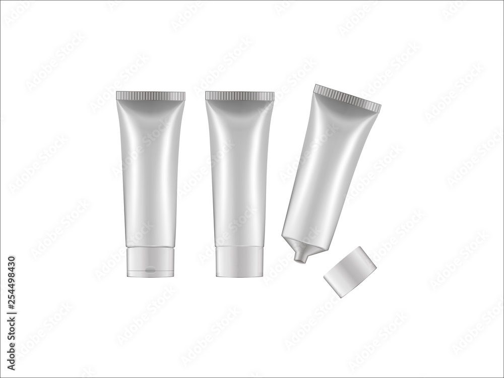 Vector cream or toothpaste tubes. Ointment. Salve. Glue tube Vector cream or toothpaste tubes. Ointment. Salve. Glue tube
