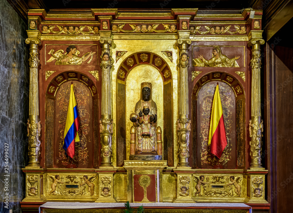 Monserrate Sanctuary, interior, Bogota, Capital District, Colombia