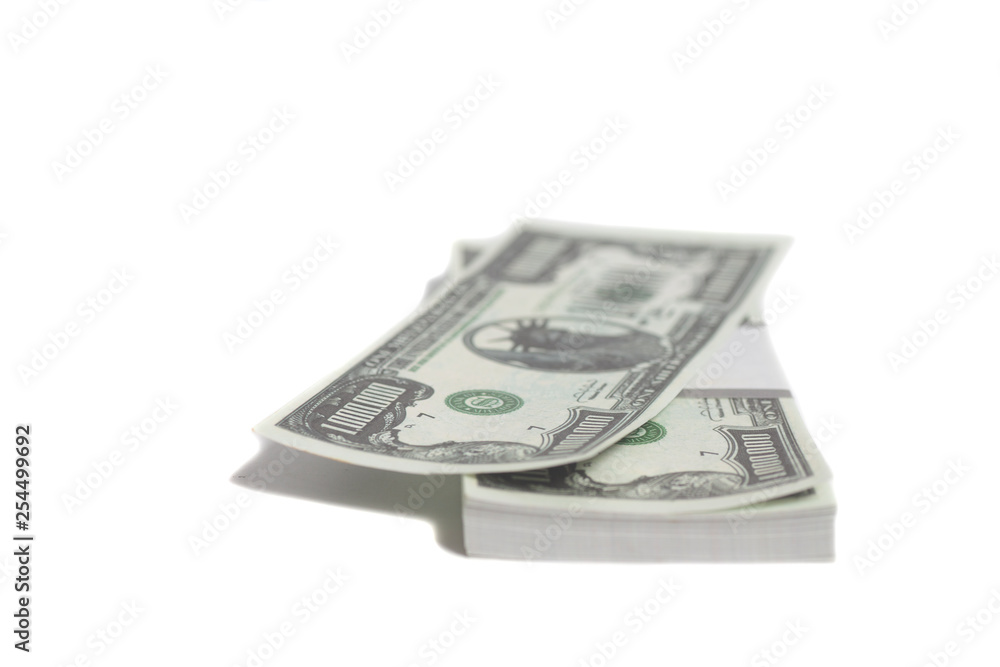Denomination in one million dollars bills with tape Denomination in one million dollars bills with tape
