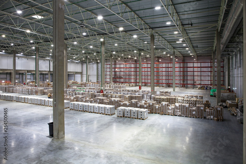 Large modern warehouse