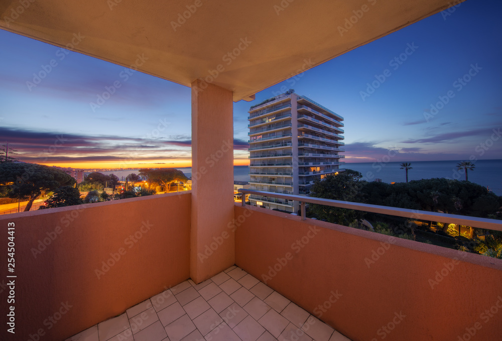 Fototapeta premium Vue sur la baie de Cannes