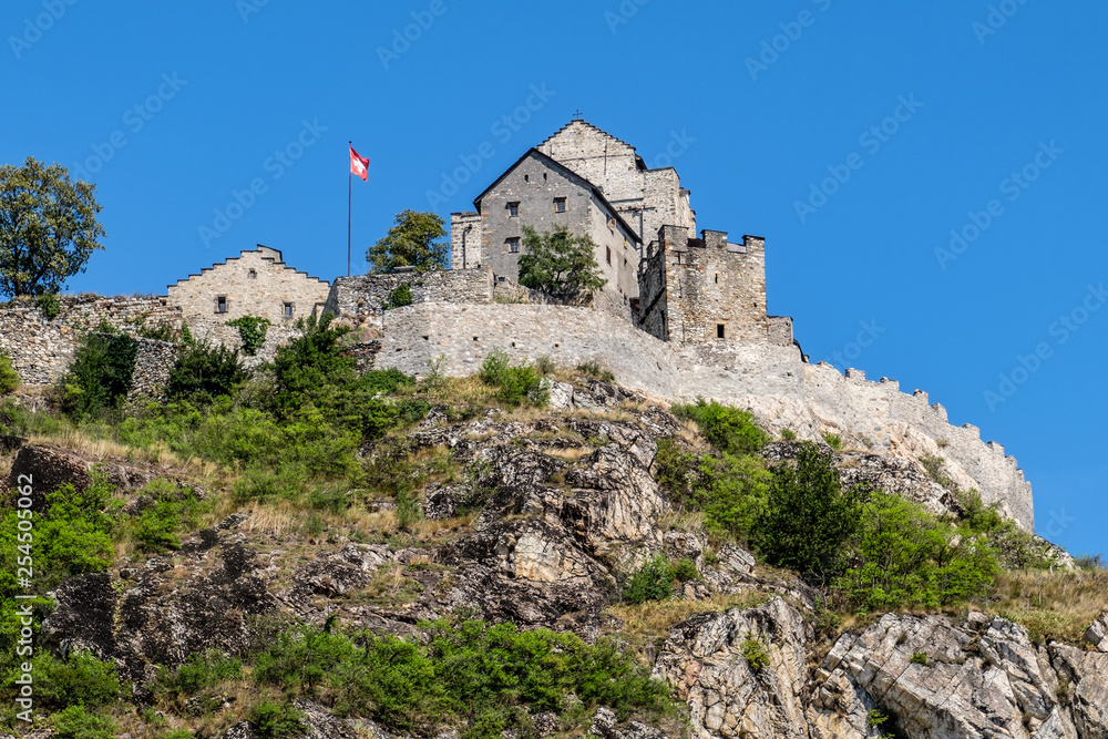 Svizzera, castello di Sion