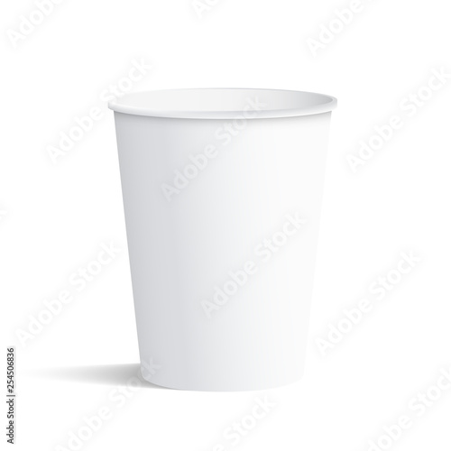 white paper cup mockup 