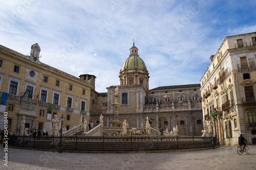 Piazza Pretoria, also known as square of Shame, Palermo