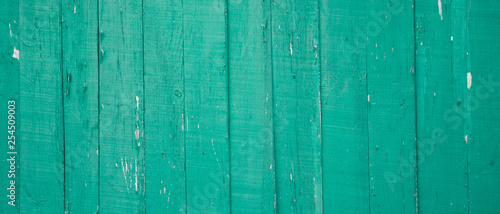 Rustic Old Shabby Turquoise Wood Wall Background