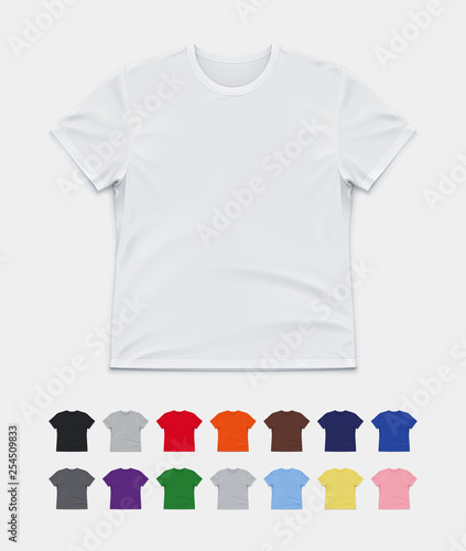 T-Shirt Realistic Vector Mockup