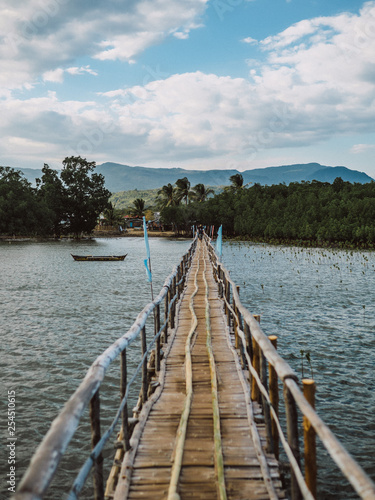 pier on the lake