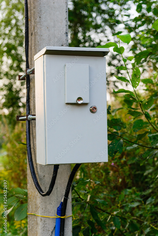 Street box for electricity meter Street box for electricity meter