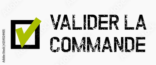 Bouton Valider la commande