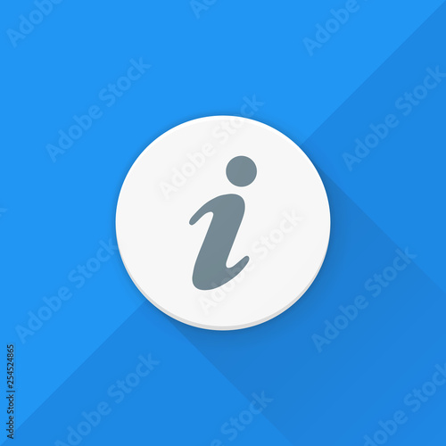 i info button Adaptive icon Ready Design illustration photo