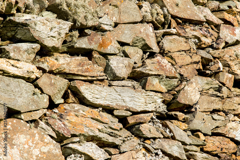 Geological formation - Rocks - Holy Island UK, Wales Geological formation - Rocks - Holy Island UK, Wales