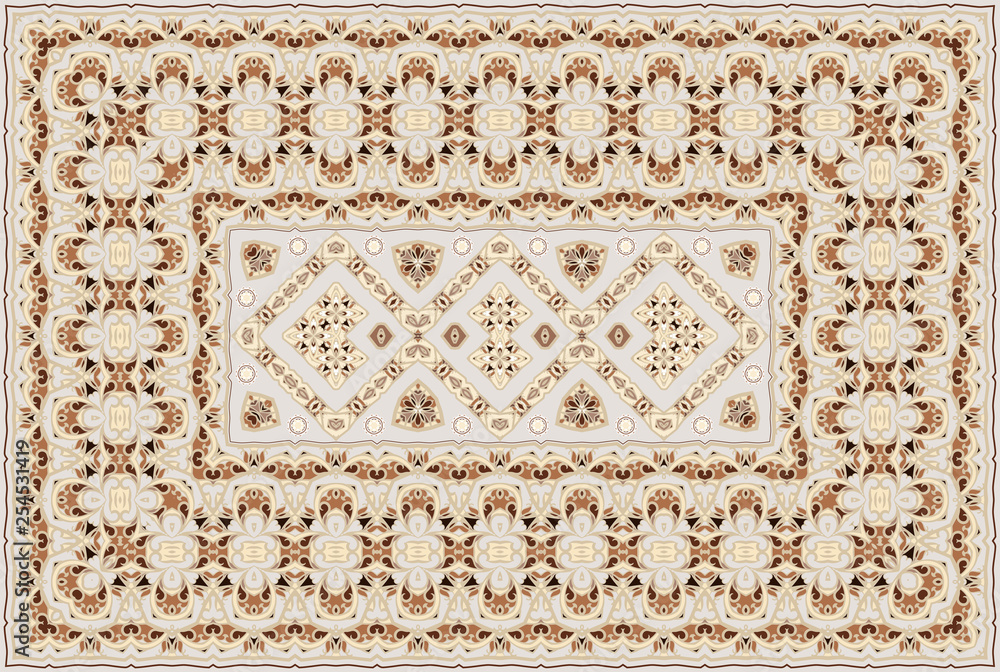 Obraz premium Persian colored carpet.