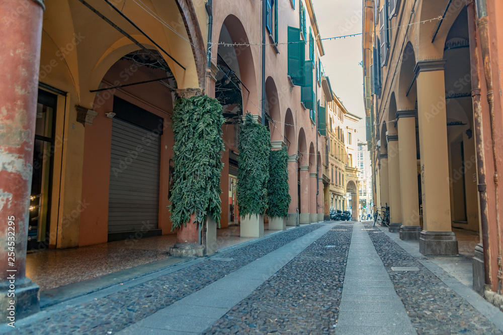 Street in Bologna, Italy