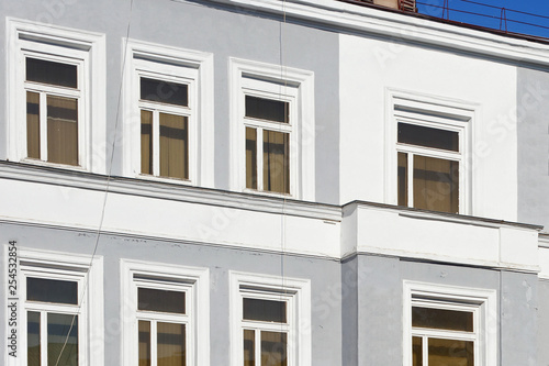 Wallpaper Mural Fragment of a wall of a typical old office or administrative building. Torontodigital.ca