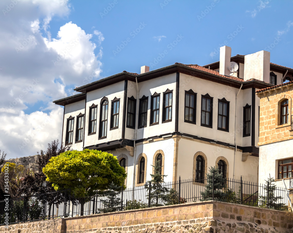 traditional Turkish houses in Ankara, Turkey