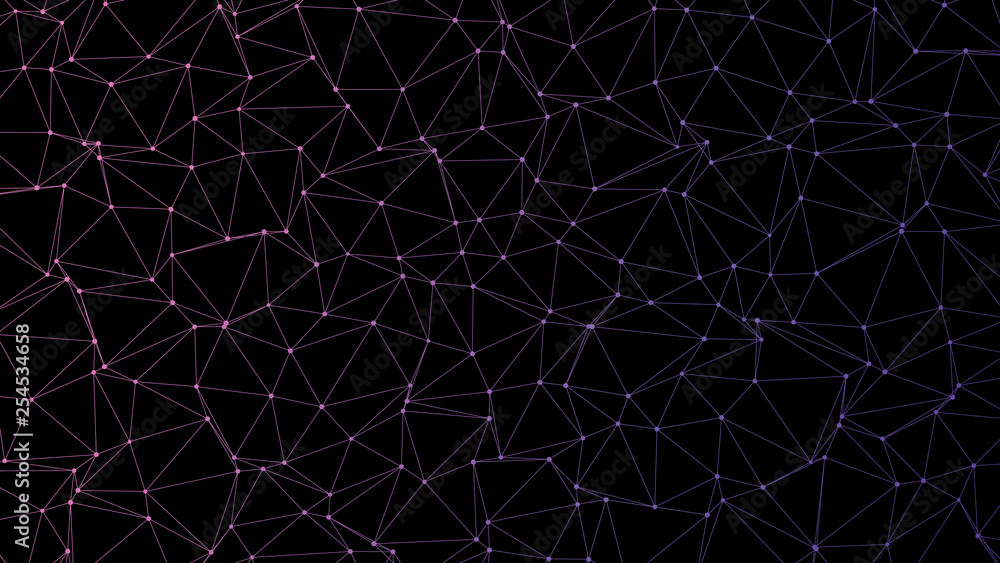 Trendy Low Poly Triangles with Black Backdrop Trendy Low Poly Triangles with Black Backdrop
