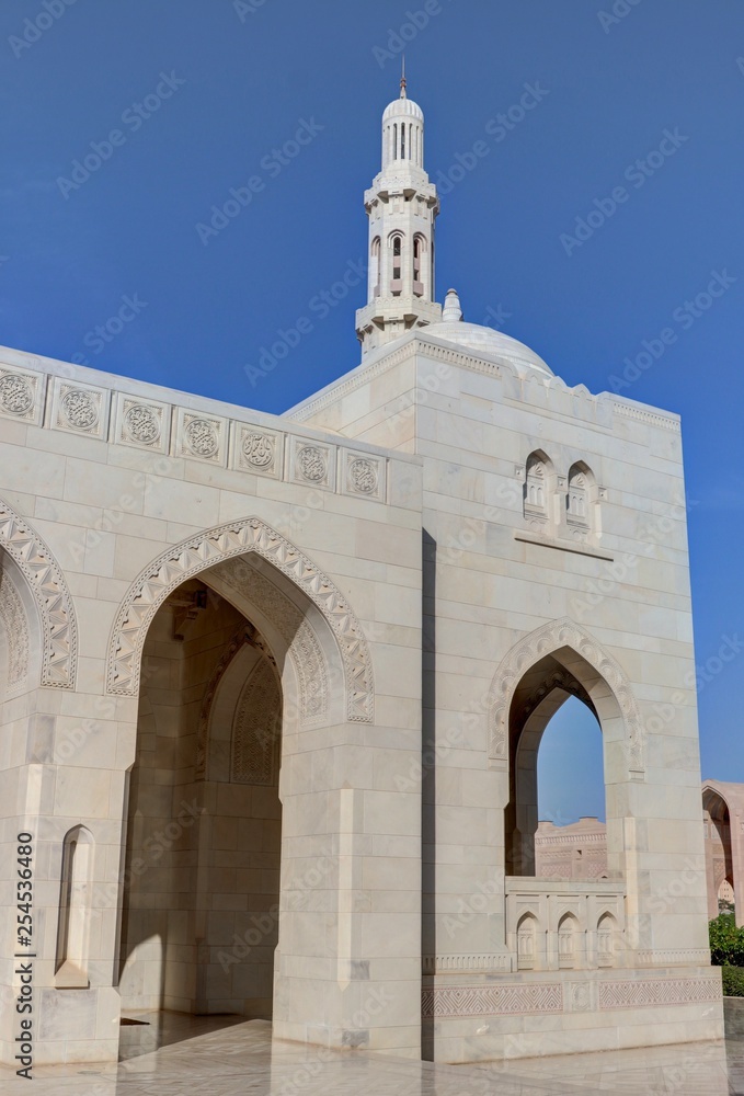 mosquée de Muscate (Oman)