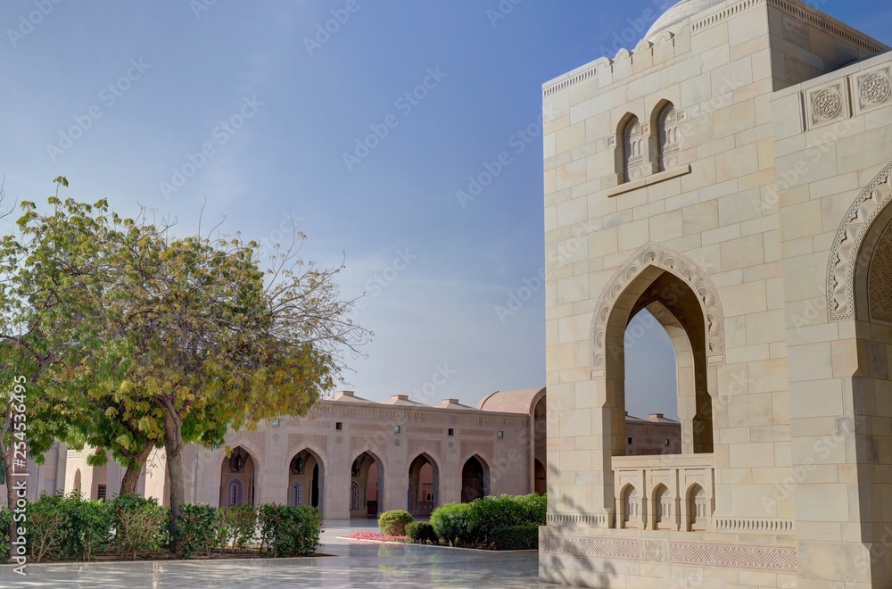 Fototapeta premium mosquée de Muscate (Oman)