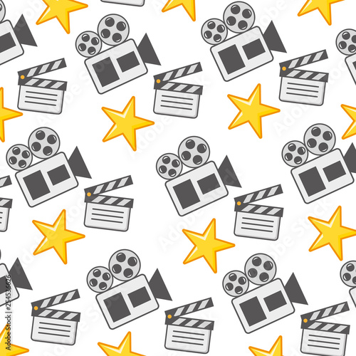 film movie clapboard  stars