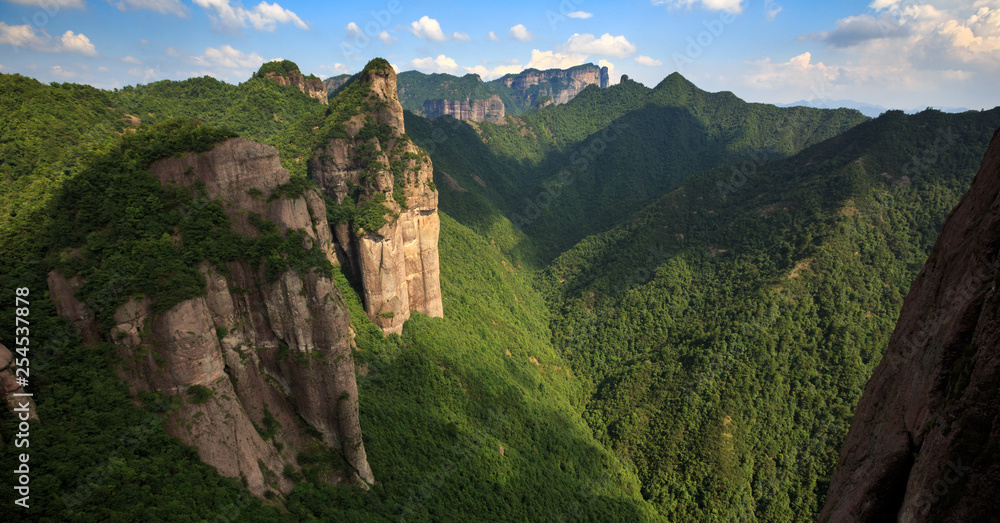 Shenxianju Scenic Area - Xianju County, Taizhou, Zhejiang Province China. Known as the 