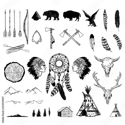 Rustic Clip Art Illustrations