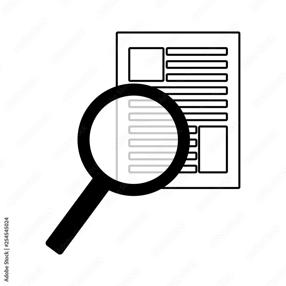 report magnifying glass medical science report magnifying glass medical science