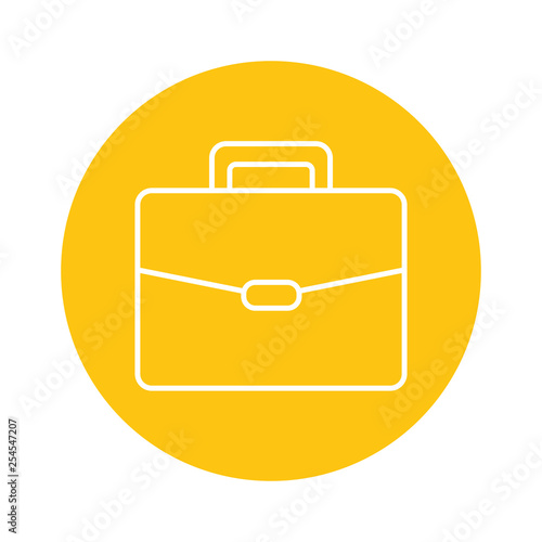 business suitcase icon