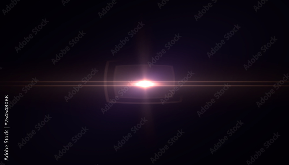 Fototapeta premium lens flares for photography and anamorphic lens flare