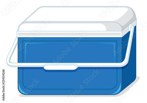 Isolated of igloo cooler