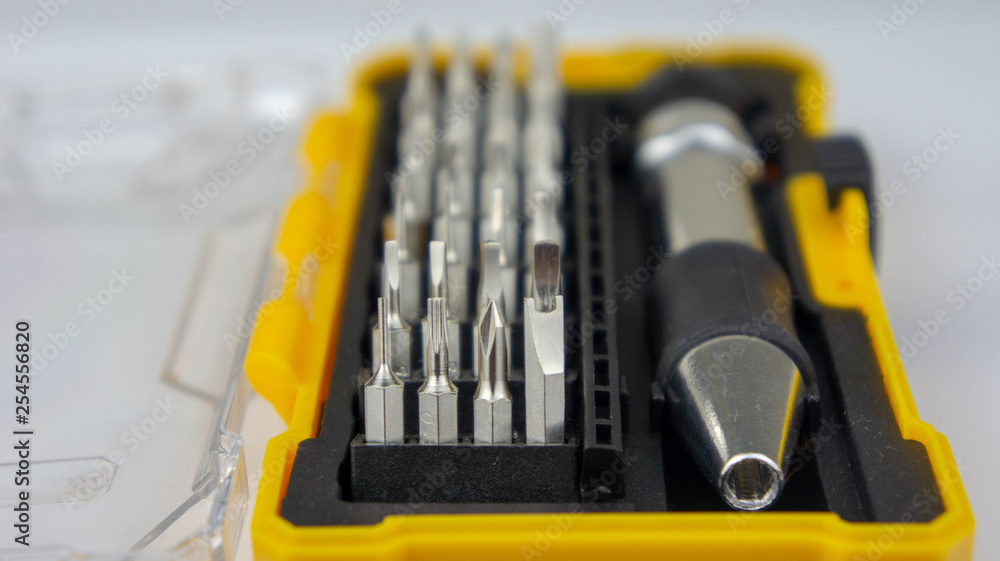 Fototapeta premium Screw driver tool kit